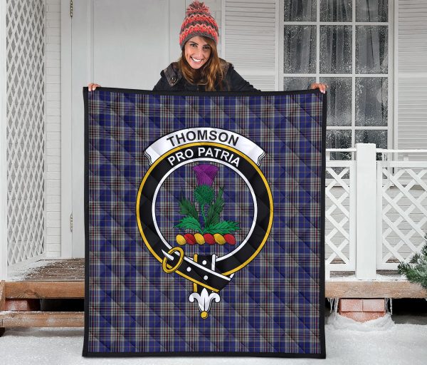 Thompson Variant Tartan Crest Quilt - SP Sale