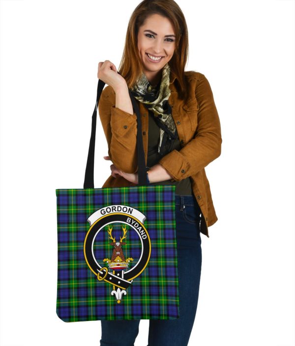 Gordon Modern Tartan Crest Tote Bag - SP Sale