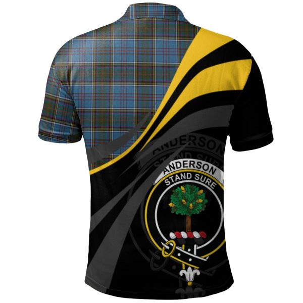Anderson MacGregor Hastie 02 Tartan Polo Shirt - Royal Coat Of Arms Style For Discount - Image 2