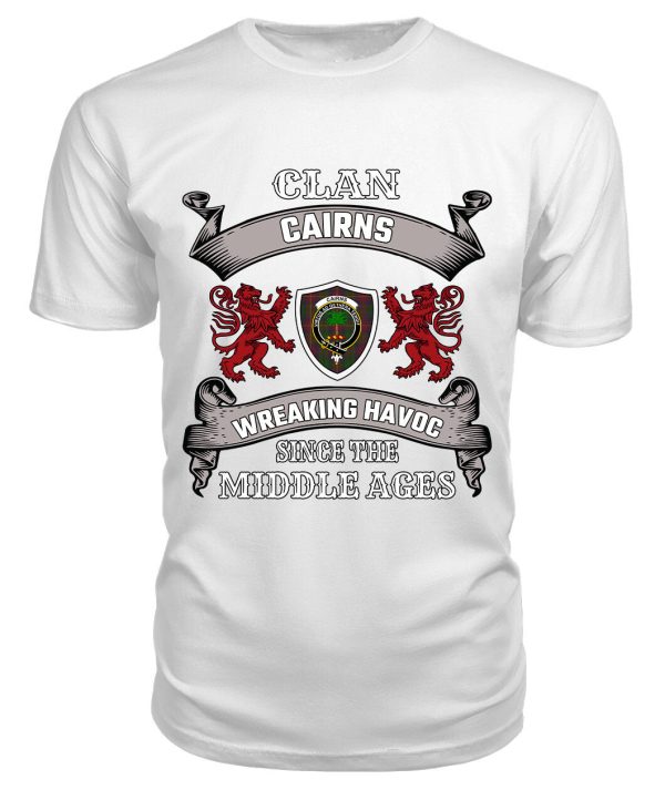 Cairns Family Tartan - 2D T-shirt Sale - Image 3