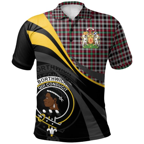 Borthwick Ancient Tartan Polo Shirt - Royal Coat Of Arms Style Cheap