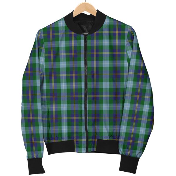 Porteous Tartan Bomber Jacket Fashion - Image 3