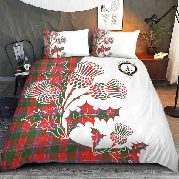 Dalzell Tartan Crest Bedding Set - Thistle Style Online - Image 3