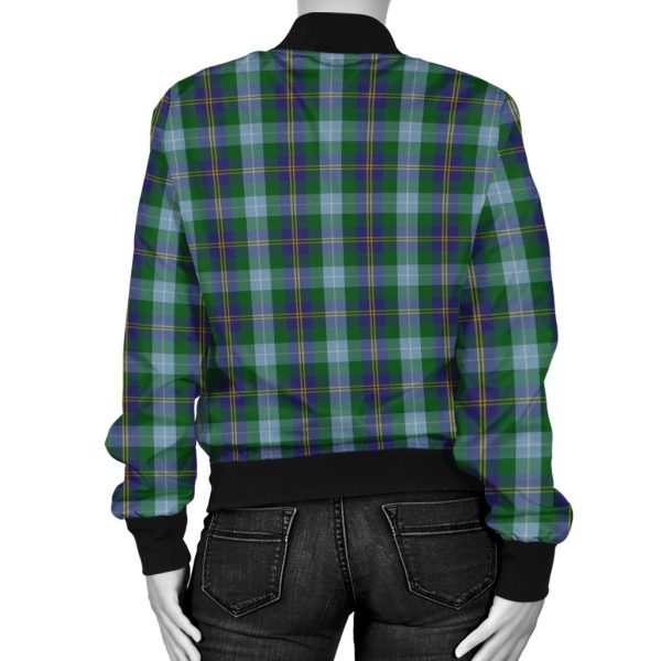 Porteous Tartan Bomber Jacket Fashion - Image 5