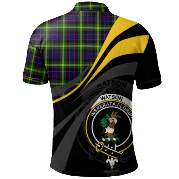 Watson Modern Tartan Polo Shirt - Royal Coat Of Arms Style Hot on Sale - Image 2