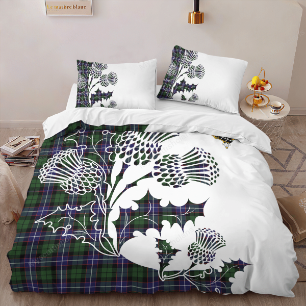 Galbraith Tartan Crest Bedding Set - Thistle Style Online