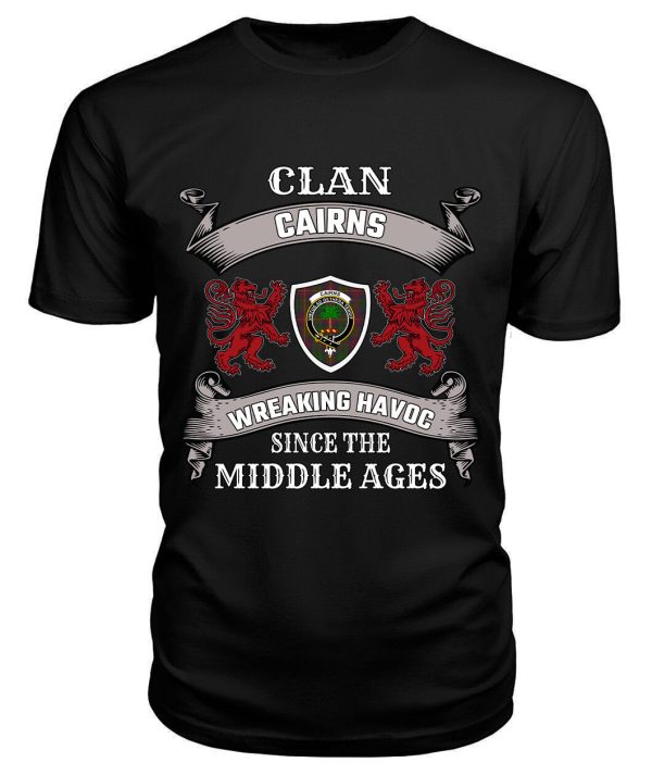 Cairns Family Tartan - 2D T-shirt Sale