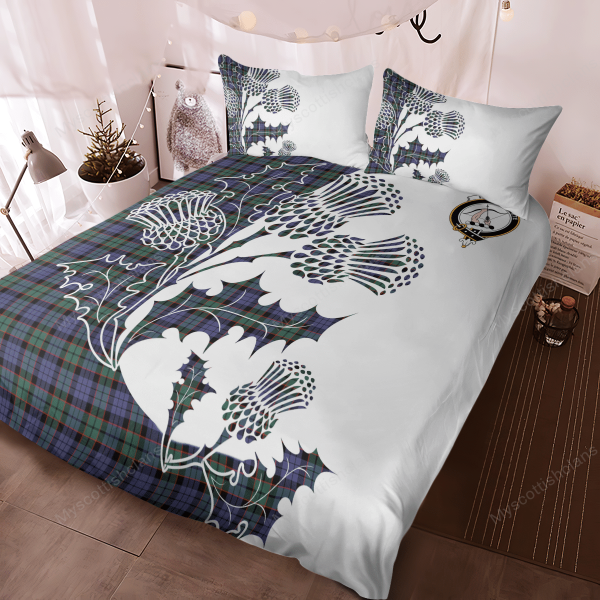 Fletcher Tartan Crest Bedding Set - Thistle Style Online - Image 4