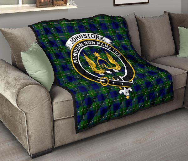 Johnstone Modern Tartan Crest Quilt - SP on Sale - Image 5