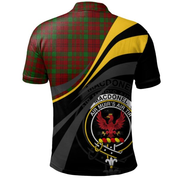 MacDonell of Keppoch 03 Tartan Polo Shirt - Royal Coat Of Arms Style Supply - Image 2