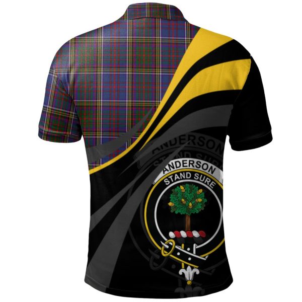 Anderson W L Tartan Polo Shirt - Royal Coat Of Arms Style Supply - Image 2