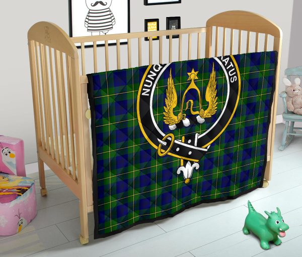 Johnstone Modern Tartan Crest Quilt - SP on Sale - Image 4