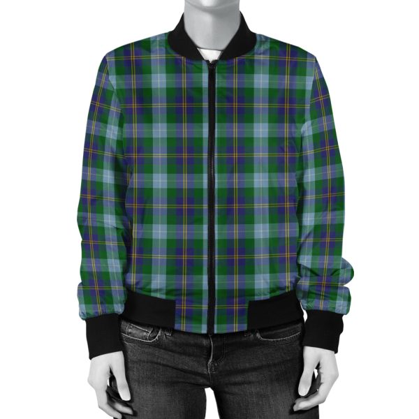 Porteous Tartan Bomber Jacket Fashion - Image 4