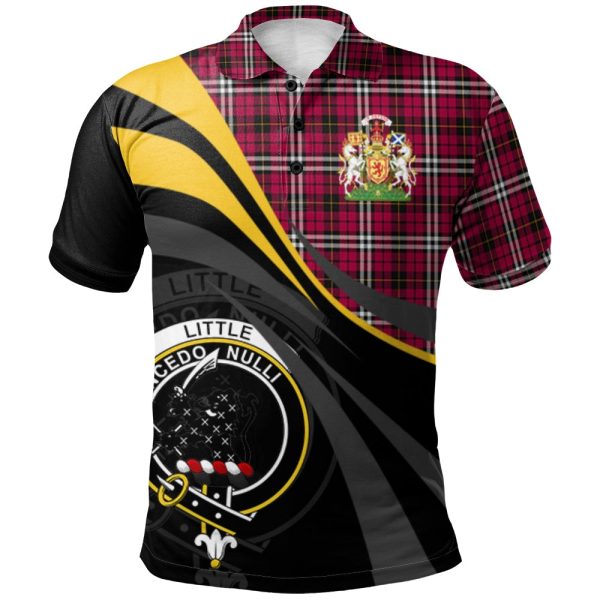Little Tartan Polo Shirt - Royal Coat Of Arms Style Supply