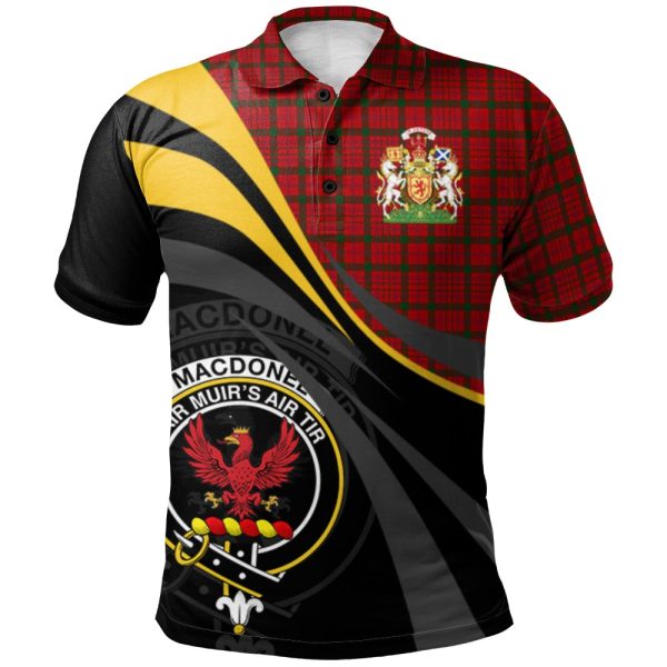MacDonell of Keppoch 02 Tartan Polo Shirt - Royal Coat Of Arms Style Online