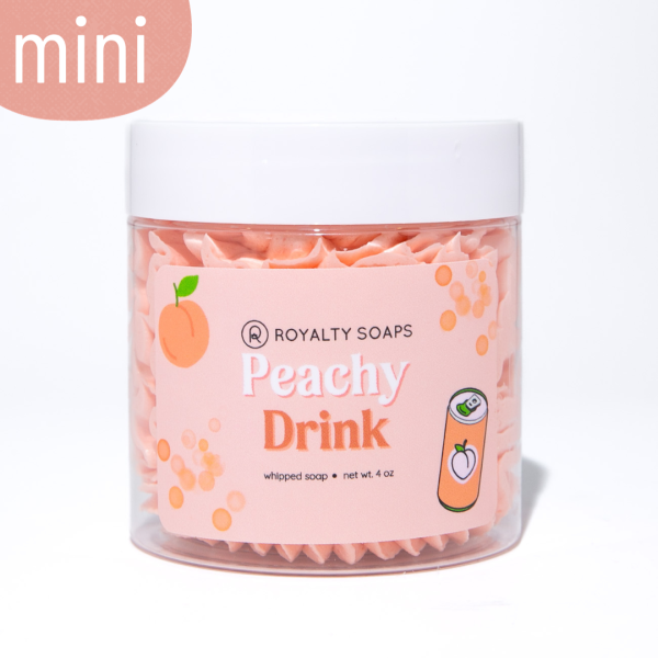 Peachy Drink 4oz Whipped Soap For Discount