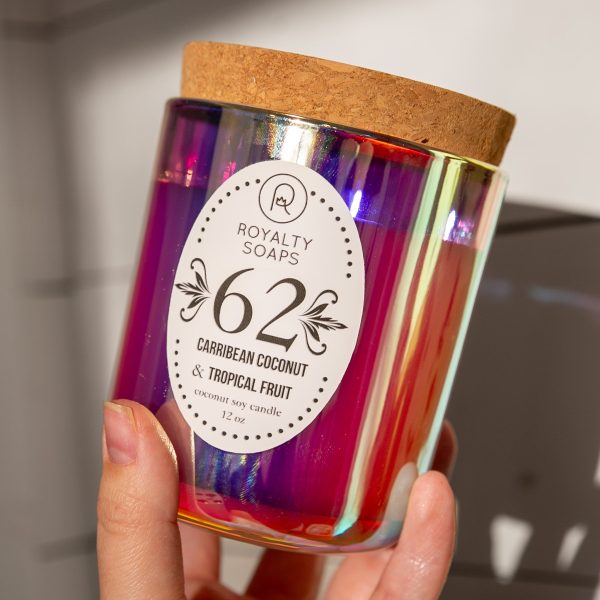 Caribbean Coconut & Tropical Fruit Orchid Candle For Cheap