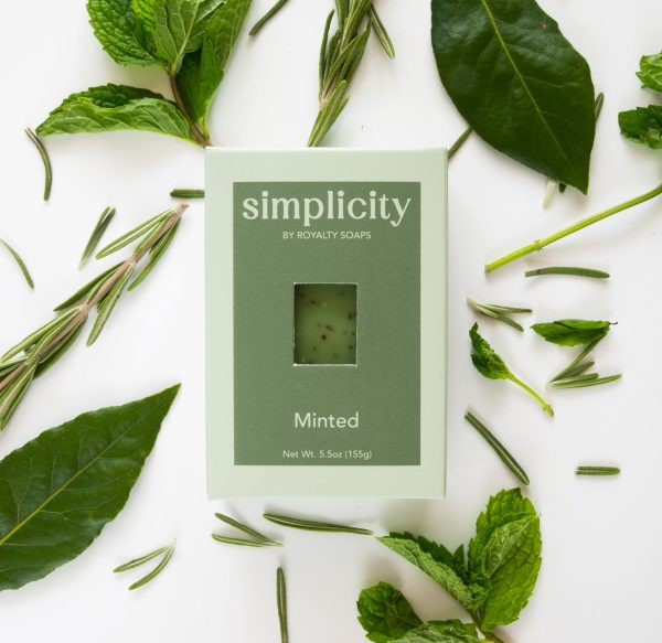 Minted Simplicity Soap Bar Online now