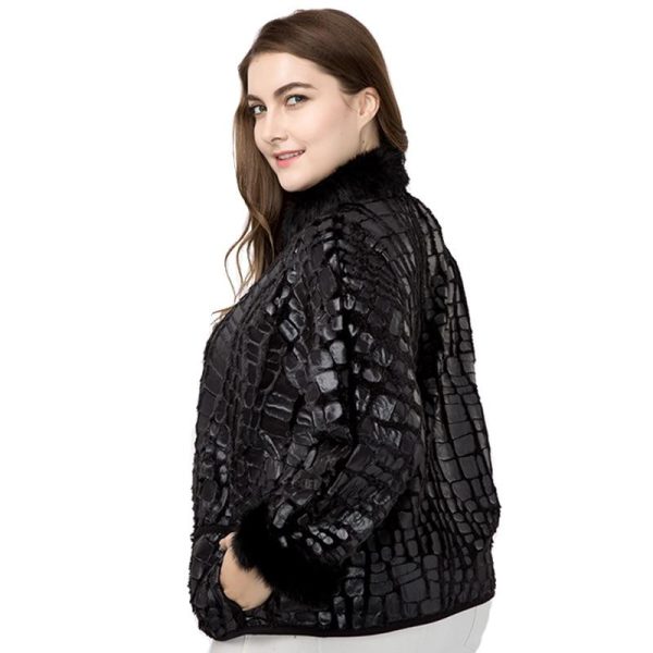Vintage Cropped Windbreaker Bomber Jacket Women Bomber Jacket Online Hot Sale - Image 3