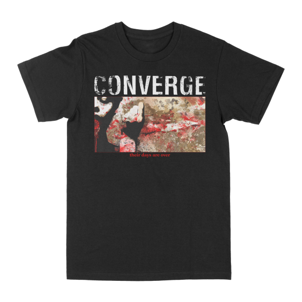 Converge  Their Days Are Over  Black T-Shirt For Cheap